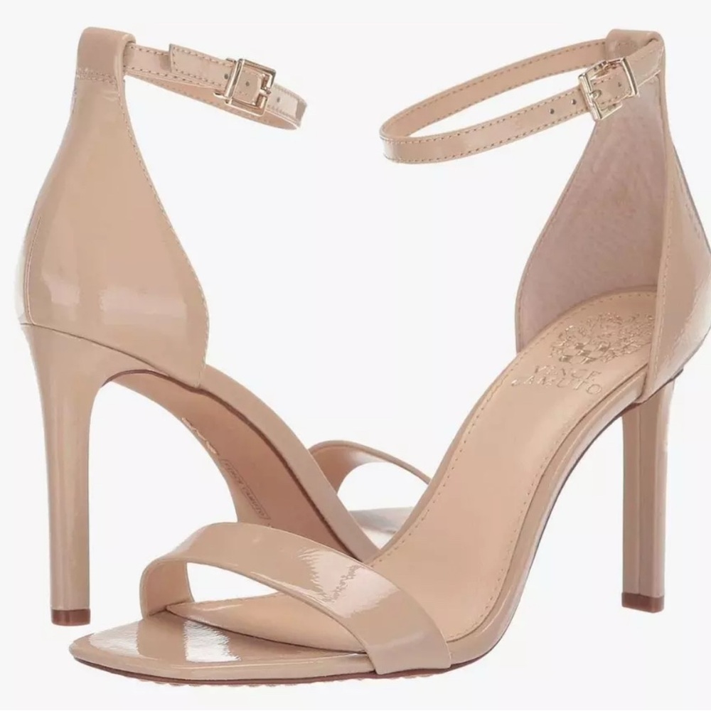 Vince Camuto Lauralie Heels Bisque Size 7.5M NWOT Chic Versatile Stiletto Heel